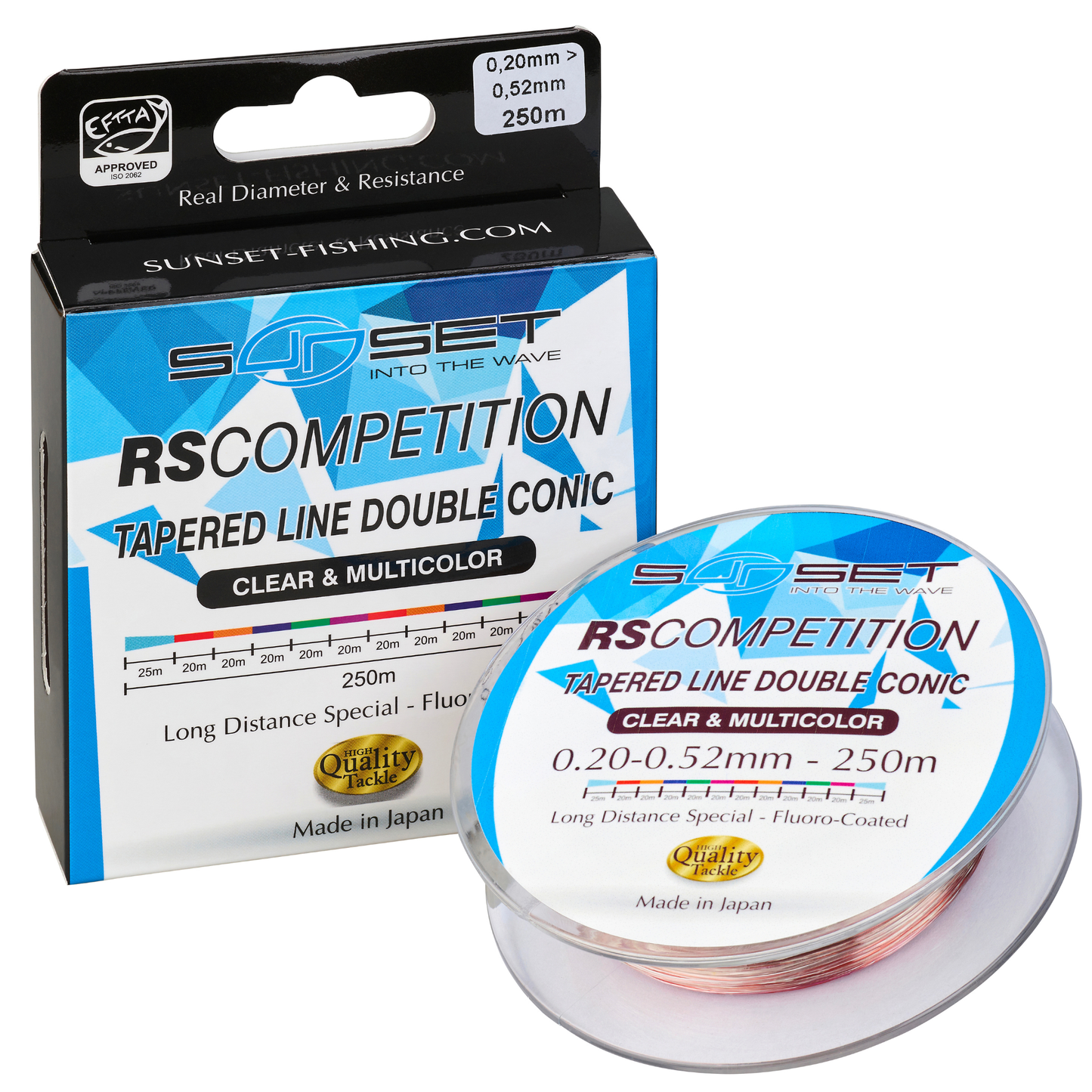 SUNSET Tapered Line Double Conic 0.22-0.55mm