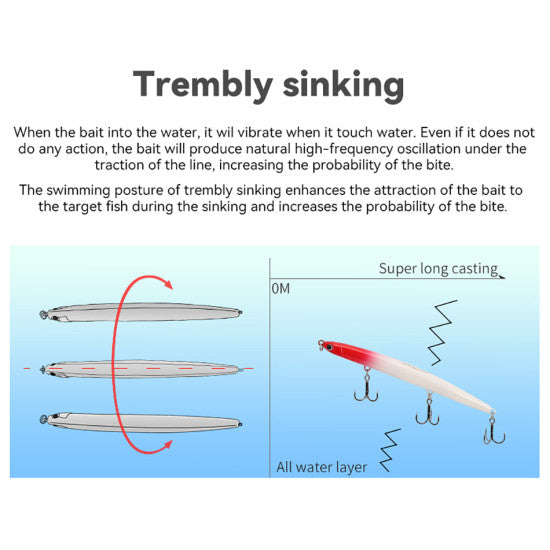 Tsurinoya Sinking Pencil DW47 110mm/12g