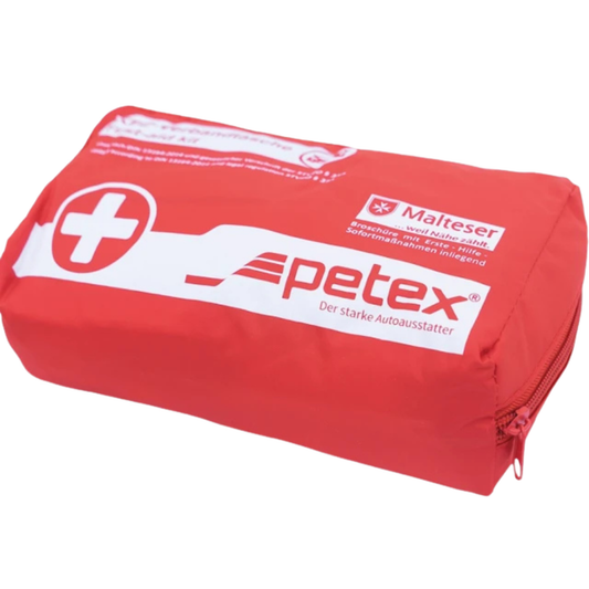 Petex - Πλήρως Εξοπλισμένο Κιτ Πρώτων Βοηθειών Αυτοκινήτου DIN 13164