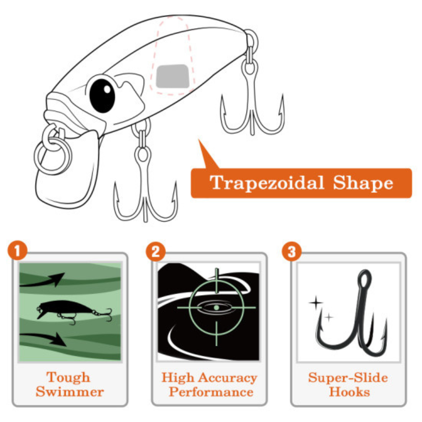 TSURINOYA INTRUDER 46S 5gr Sinking Minnow