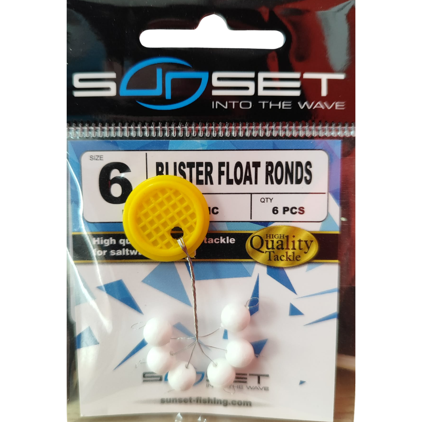 SUNSET Blister floar ronds 6mm