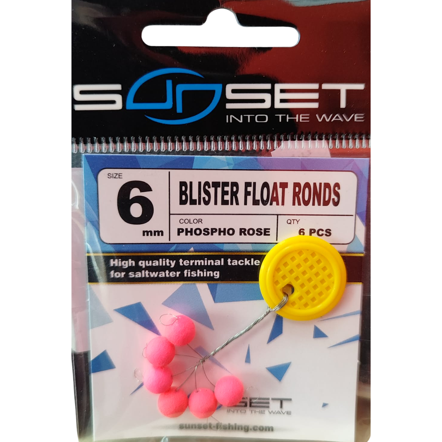 SUNSET Blister floar ronds 6mm
