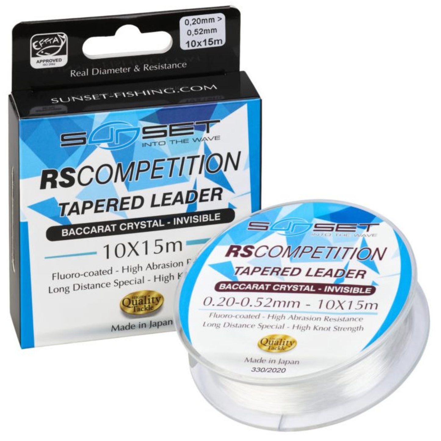 SUNSET Tapered Leader RS Competition 0.20-0.52
