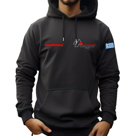 DEADLY STRIKE Φούτερ μπλούζα με κουκούλα