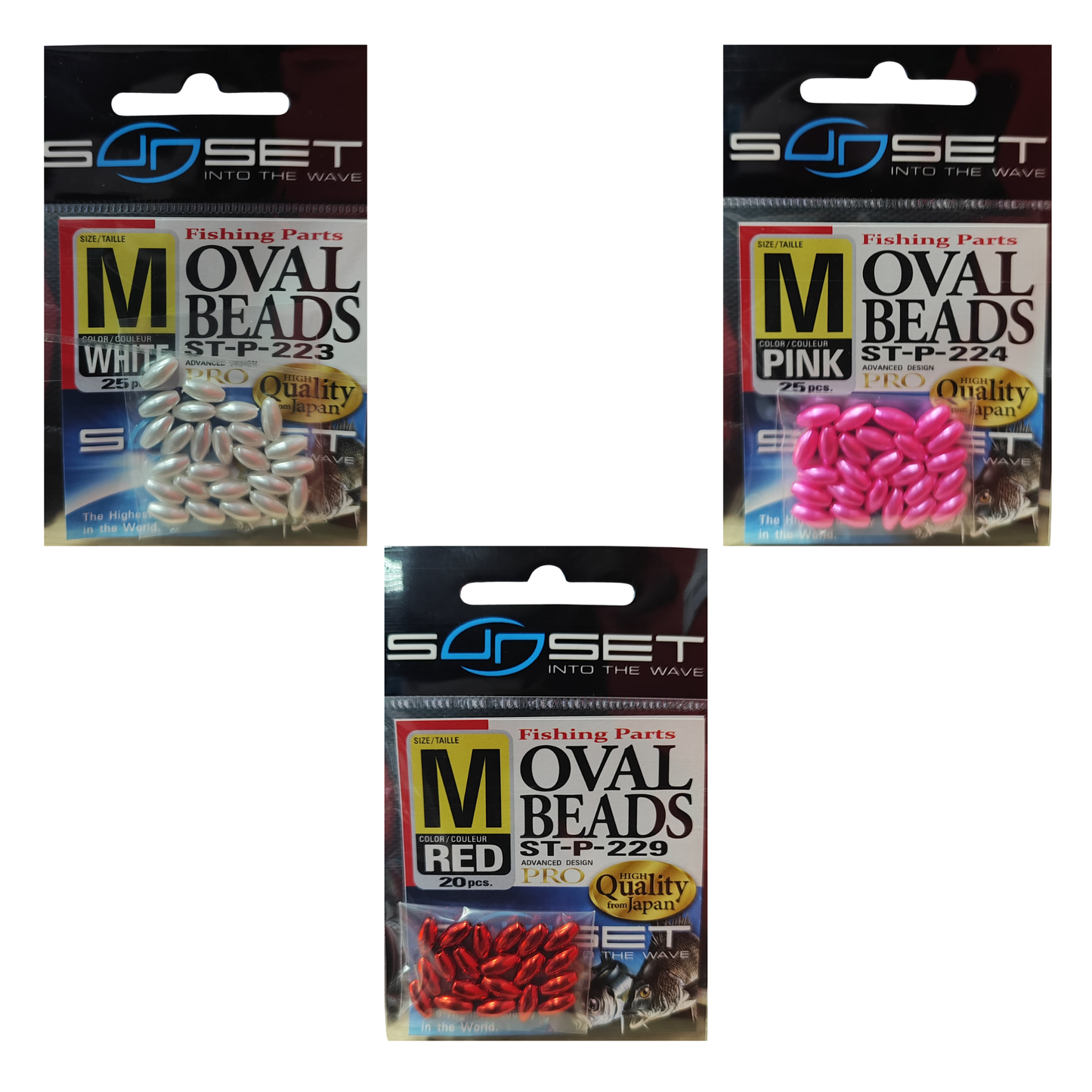 SUNSET Oval Beads – Σκληρές Οβάλ Πέρλες Αρματωσιάς