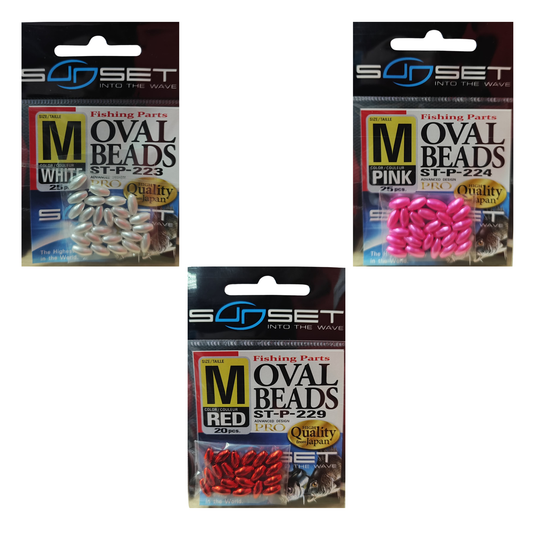 SUNSET Oval Beads – Σκληρές Οβάλ Πέρλες Αρματωσιάς